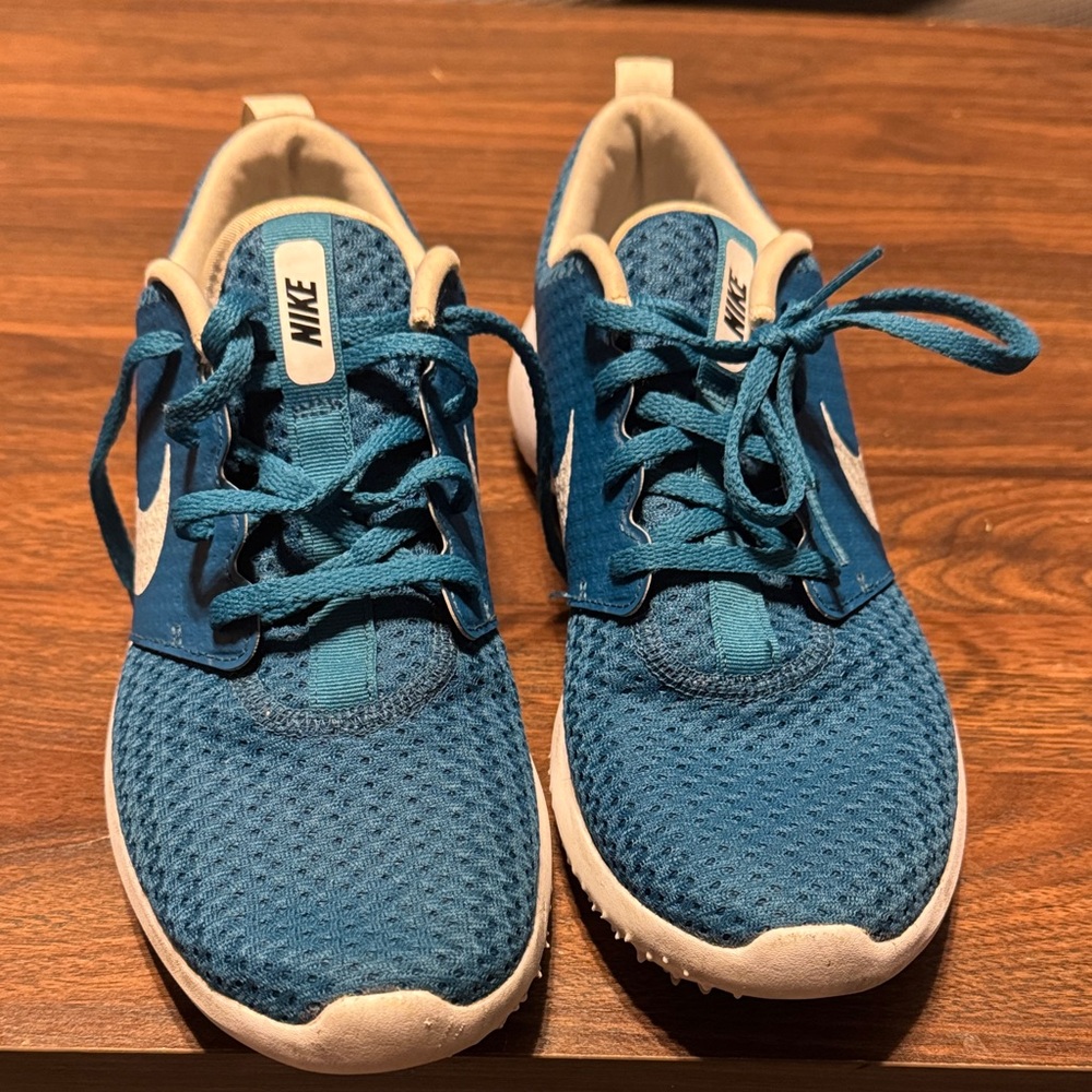 Nike Jr Golf Shoes Teal